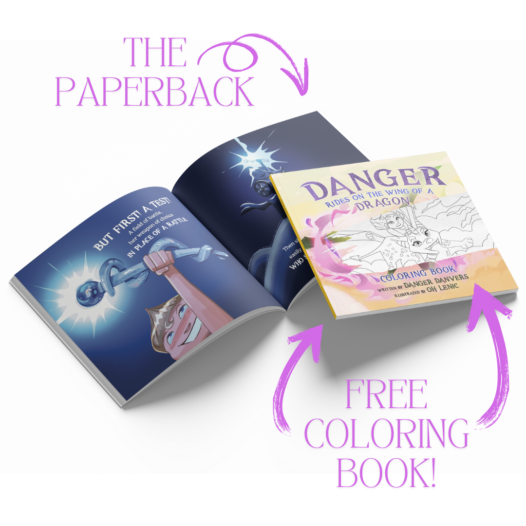 Paperback + Free Coloring Book Gift ๐