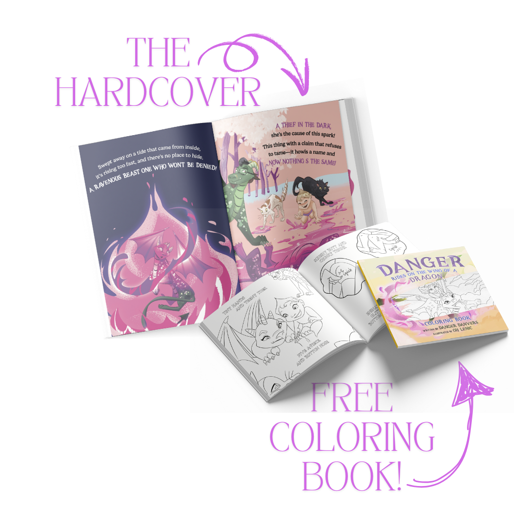 Hardcover + Coloring Book Pre-Order Special!